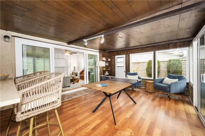 Bonus room off family room