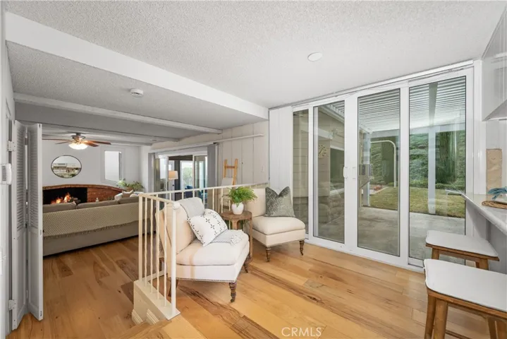 Family room view