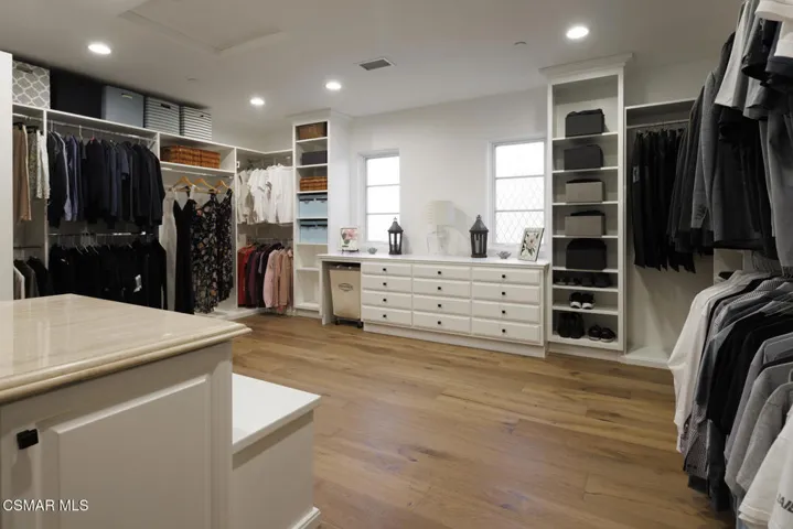 Primary Walk In Closet