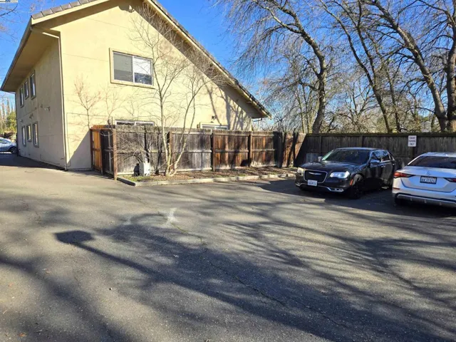 Rear parking lot