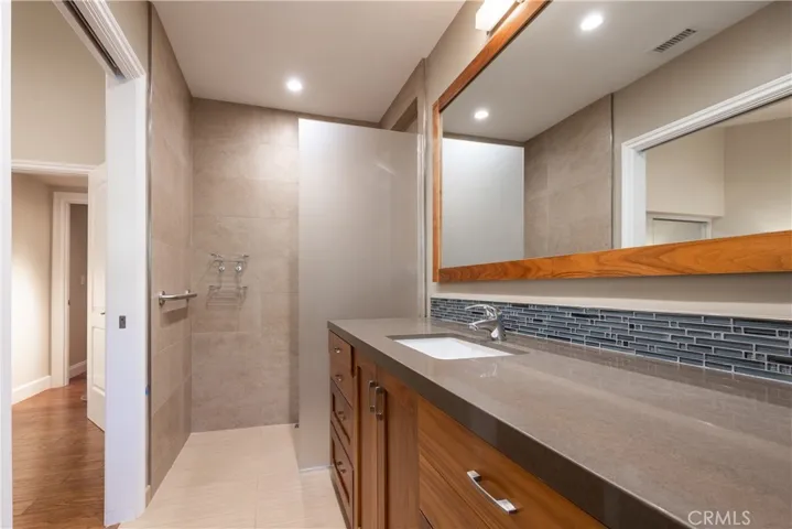 Primary Bathroom with walk in Shower