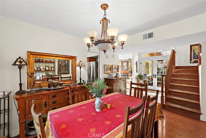 Alternate angle of dining room