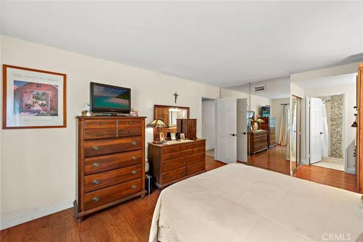 Alternate angle of main floor primary bedroom