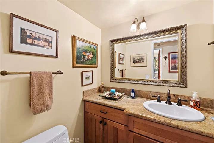 Main floor powder/hall bathroom
