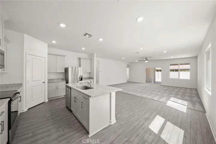 Kitchen to Family Room