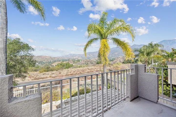View from master bedroom