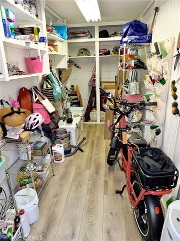 Additional storage for your kayak, bikes from front patio.