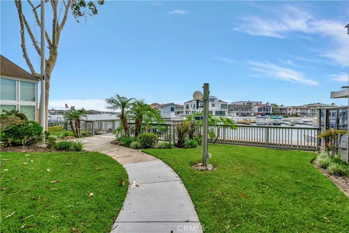  Private deck with view of channel.