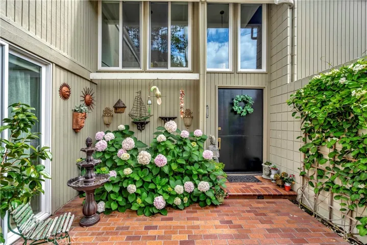 Spectacular courtyard entrance.