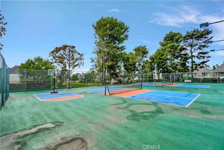 Newly added 2 pickleball courts and basketball court.