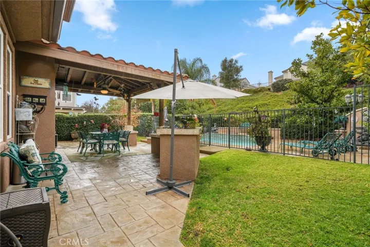 Gate around the pool
