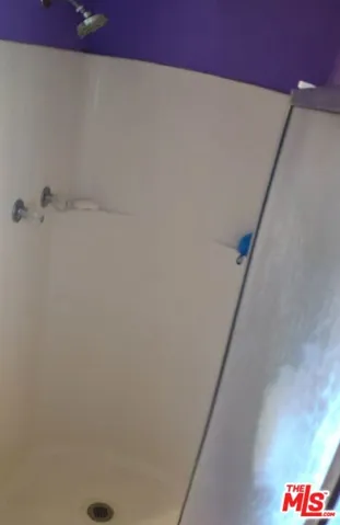 Shower stall in Mezzanine room