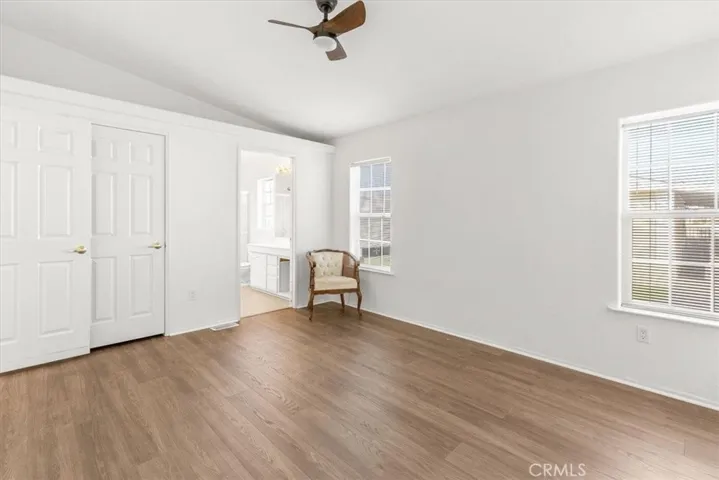 Master Bedroom & bath & closet -New Paint & flooring