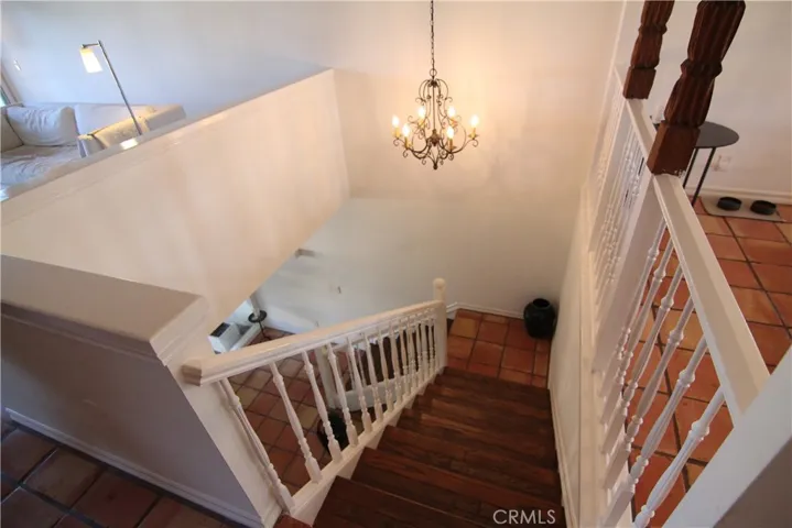 STAIRS TO ENTRY AND GARAGE