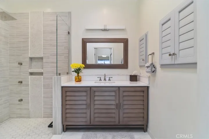 Primary bath vanity