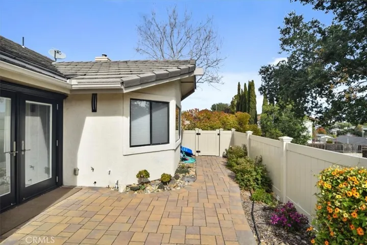 enclosed rear patio