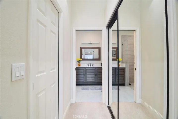 Dual wardrobes in Primary Suite