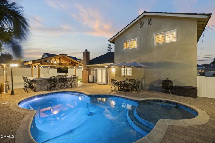 Backyard with Pool