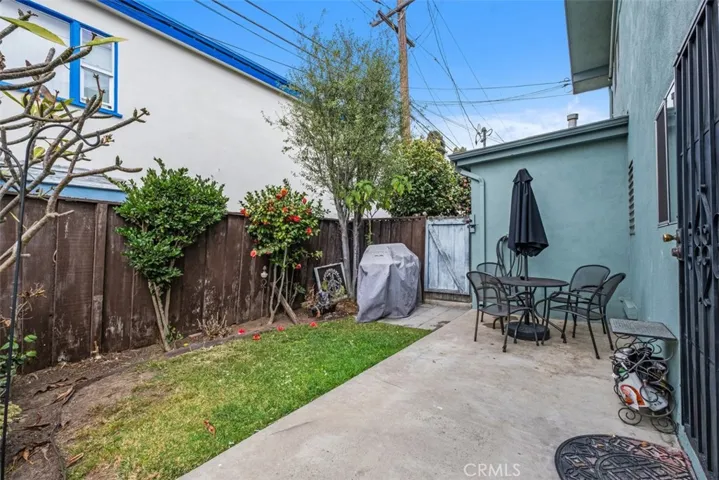 Unit #3 Patio