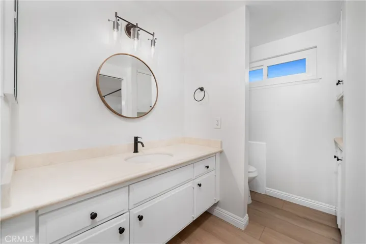 Two separate vanity areas!