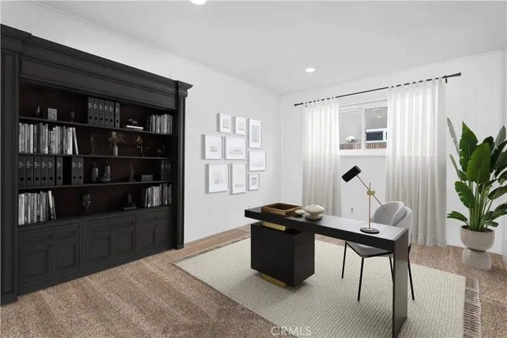 SECOND DOWNSTAIRS Bedroom Virtually Staged!