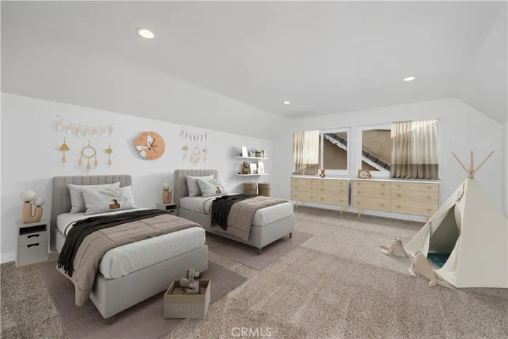 1 of 2 HUGE Upstairs Bedrooms Virtually Staging!