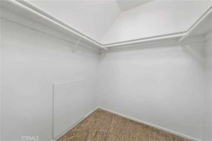 Large walk-in closet!