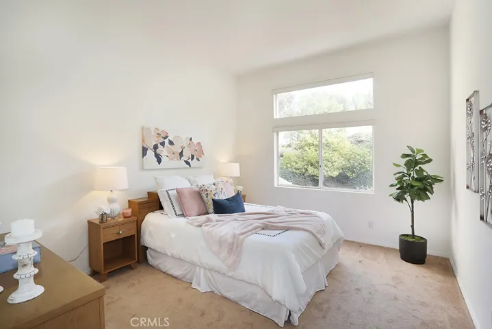 Gorgeous tree lined views from the primary suite