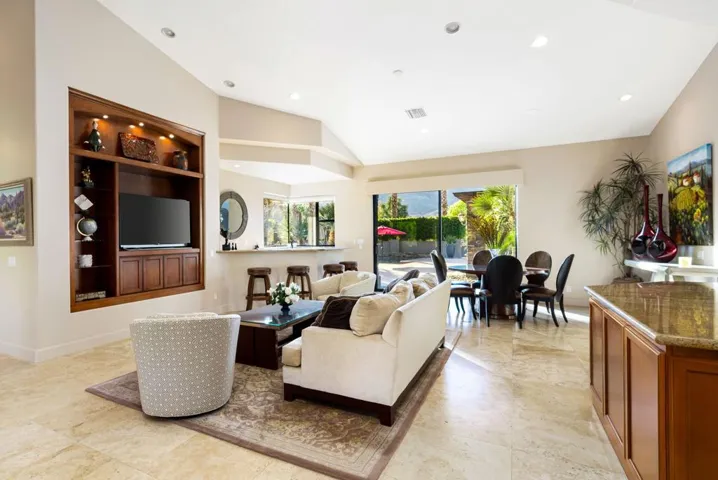 Family Room and wet bar