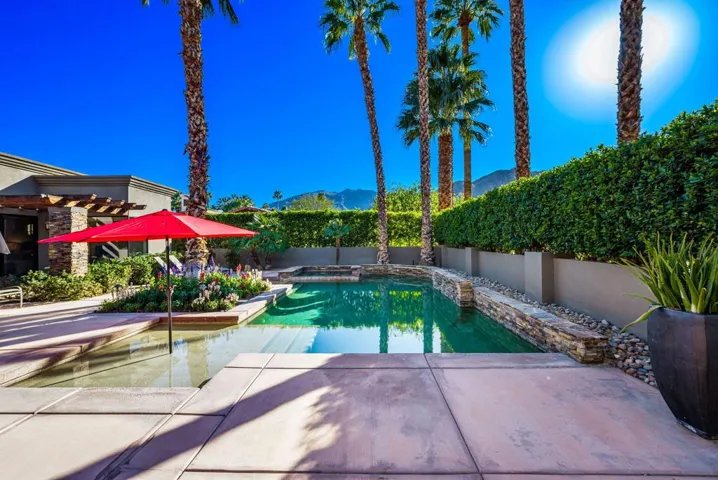 Pool and Mountain view