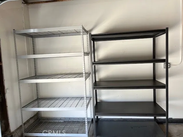 Storage shelves