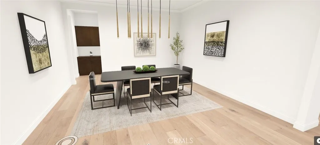 Dining Room: Saddleback type - Ridge Collection at Bella Vista - Photos have been virtually staged.  Home is still under construction.