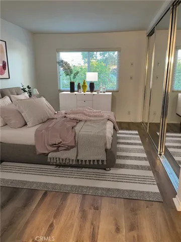 Master Bedroom virtually staged.