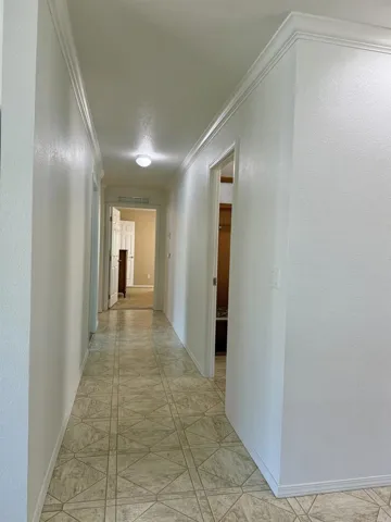 WIDE Hallways were recently painted -previous photo showed the blue hallways with balloon artwork