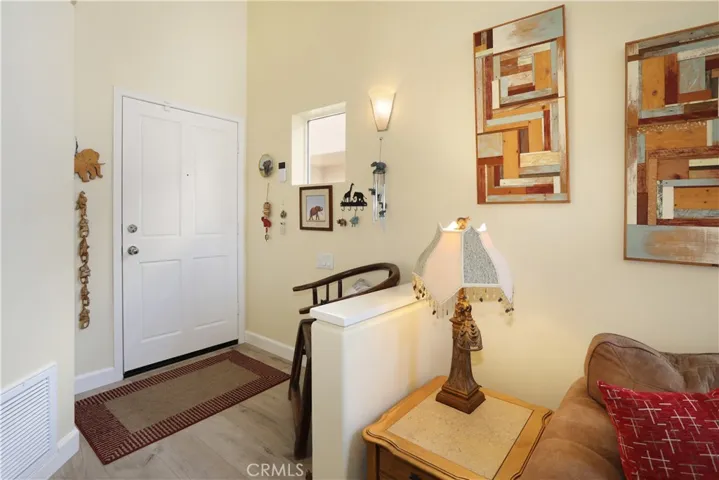 Entry way inside the home