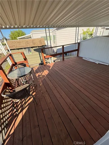 Back patio