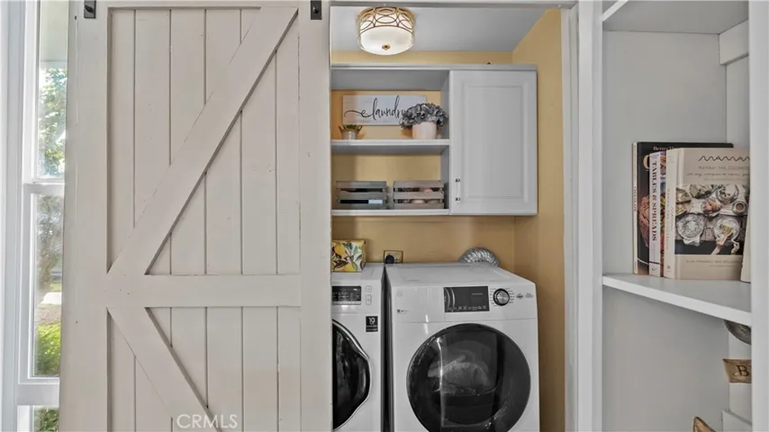 Laundry Area / Barn Doors