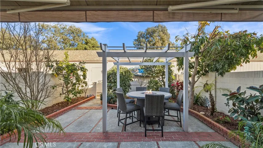 Backyard with Patio