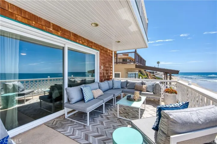 A terrific spot to enjoy a glass of wine or your morning coffee.