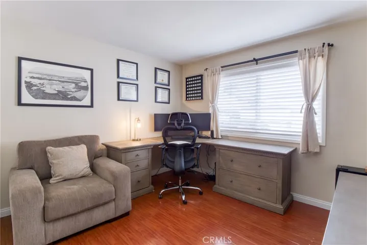 Bedroom #4, currently being used as an in-home office~