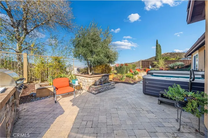 Back Patio, Spa