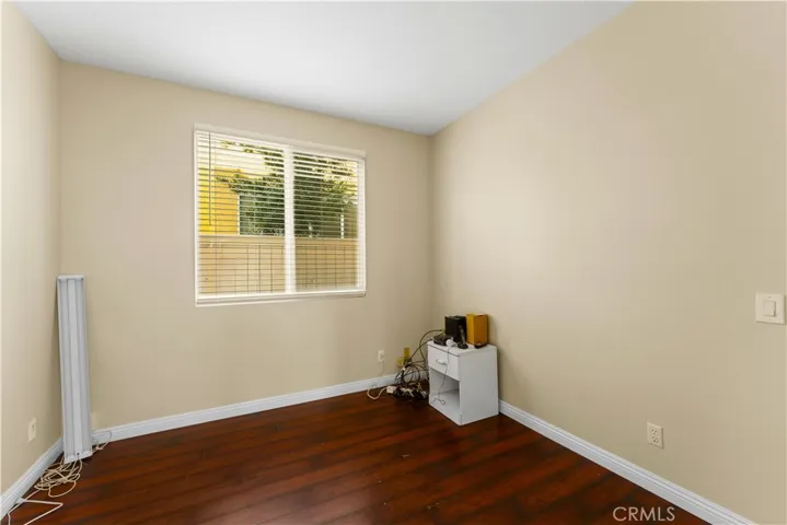 The bonus room/bedroom off family room