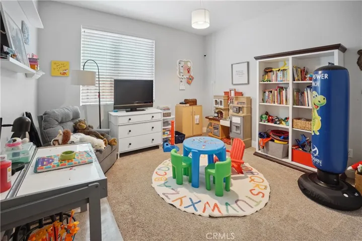 This Bedroom has been converted with a loft for the kids