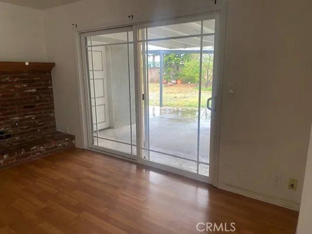 Family room slider door