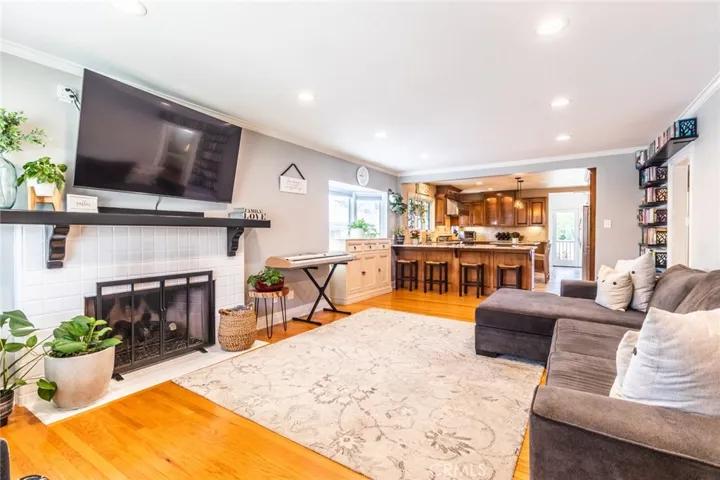 Main house living room.