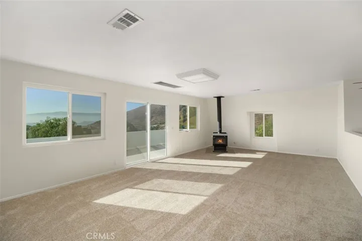 Slider off Living Room to deck