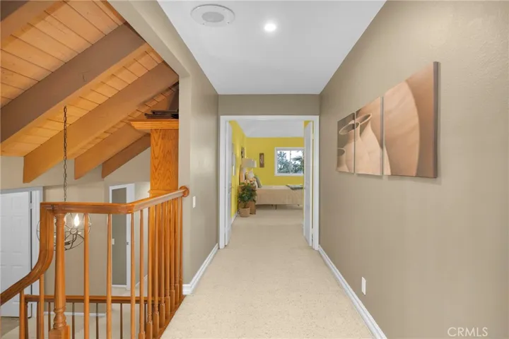 Stairway into the Main bedroom