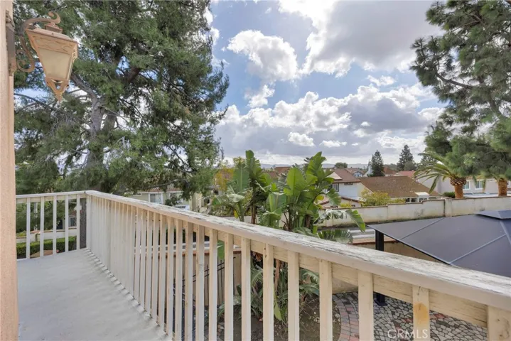 Balcony from Main bedroom