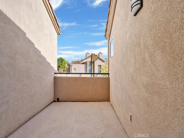 Private patio off of the 3rd bedroom or loft