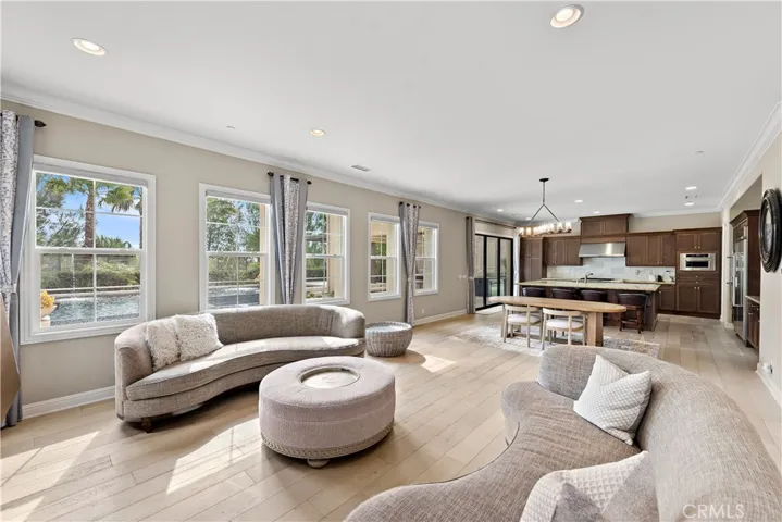 Open floor plan.